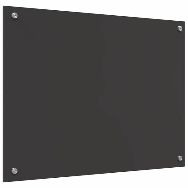 Dunkelgraue Küchenrückwand 2er Set, 80x60 cm