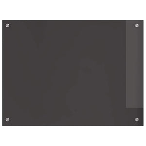Dunkelgraue Küchenrückwand 2er Set, 80x60 cm