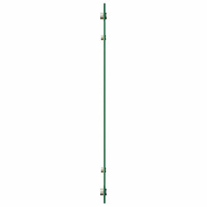 Gelbe Küchenrückwand aus Glas, 2er-Set