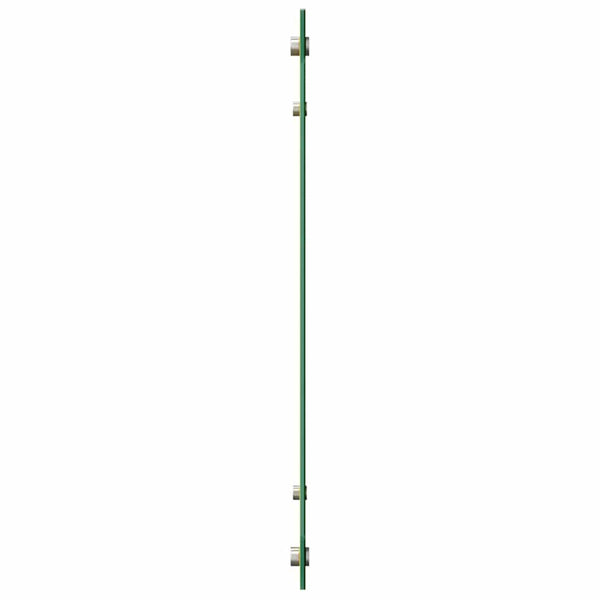 Gelbe Küchenrückwand aus Glas, 2er-Set