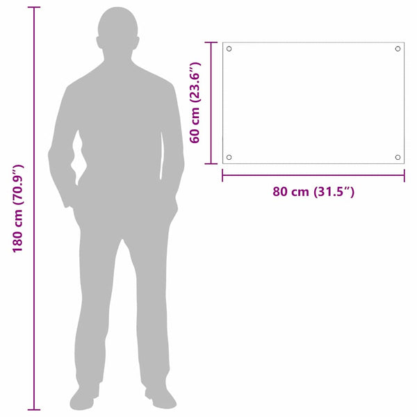 Gelbe Küchenrückwand aus Glas, 2er-Set