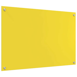 Gelbe Küchenrückwand 2er Set, 90x60cm