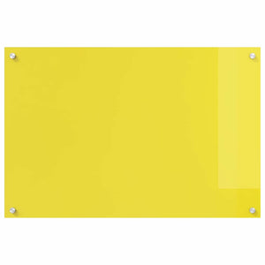 Gelbe Küchenrückwand 2er Set, 90x60cm