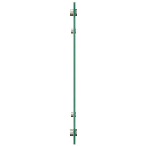 Gelbe Küchenrückwand aus Glas, 2er-Set