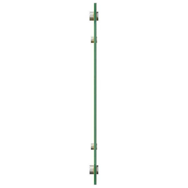Gelbe Küchenrückwand aus Glas, 2er-Set