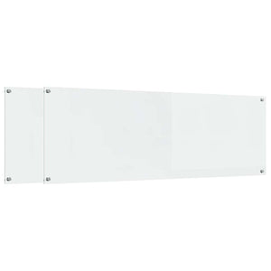 Küchenrückwand 2er Set, Transparent, 120x40cm