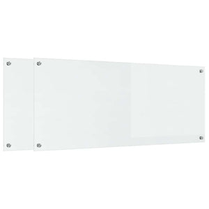 Küchenrückwand aus Glas, 120x50cm, 2er Set