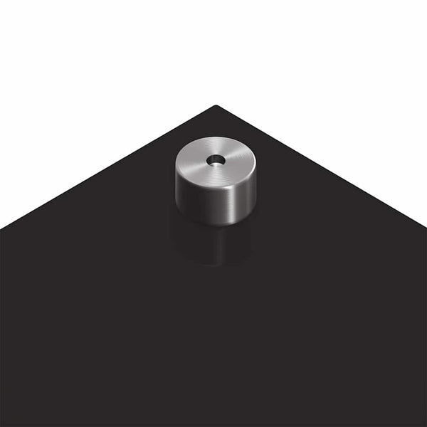 Küchenrückwand Schwarz Glas 110x40cm 2er Set