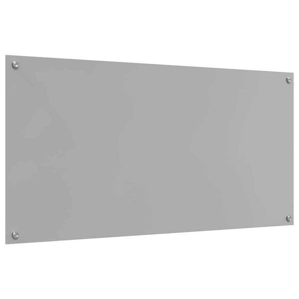 Küchenrückwand Hellgrau 120x60cm 2er Set