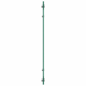 Küchenrückwand 2er Set Weiß Glas 70x60cm