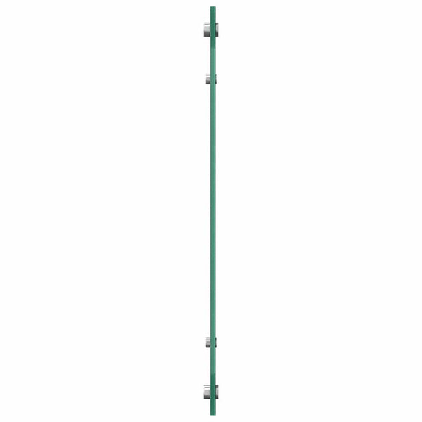 Küchenrückwand 2er Set Weiß Glas 70x60cm
