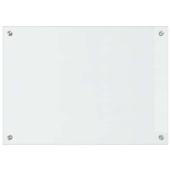 Küchenrückwand 2er Set, Transparentes Glas 70x50 cm