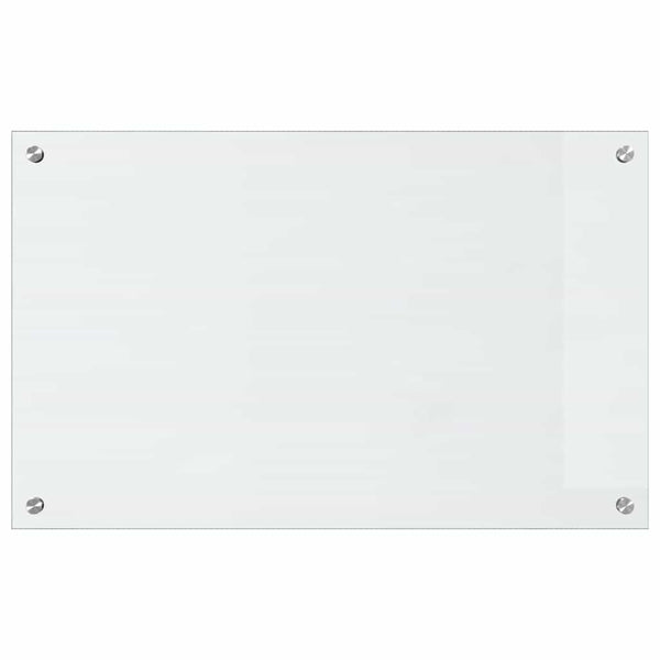 Küchenrückwand 2er Set, Transparentes Glas 80x50cm