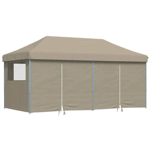 Pop-Up Partyzelt Taupe 580x292 cm