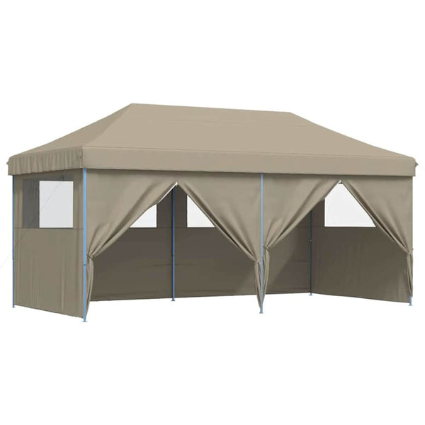 Pop-Up Partyzelt Taupe 580x292 cm