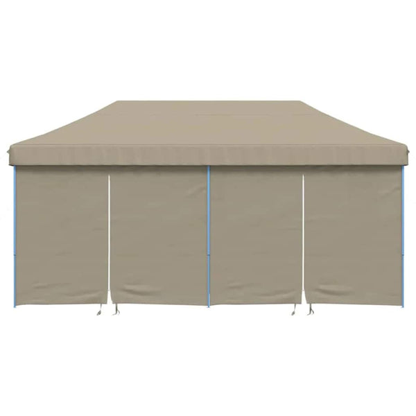 Pop-Up Partyzelt Taupe 580x292 cm