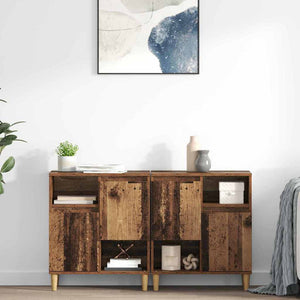 Sideboards 2er Set Altholz 60x35x70cm