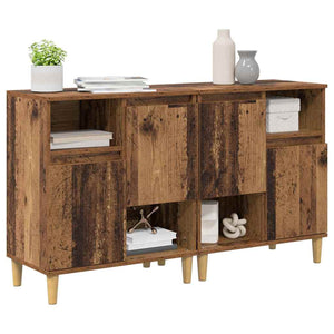 Sideboards 2er Set Altholz 60x35x70cm
