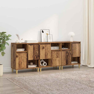 Sideboards 3er Set Altholz 60x35x70cm