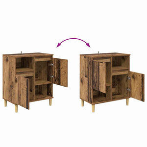 Sideboards 3er Set Altholz 60x35x70cm