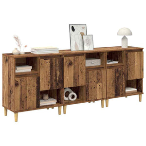 Sideboards 3er Set Altholz 60x35x70cm