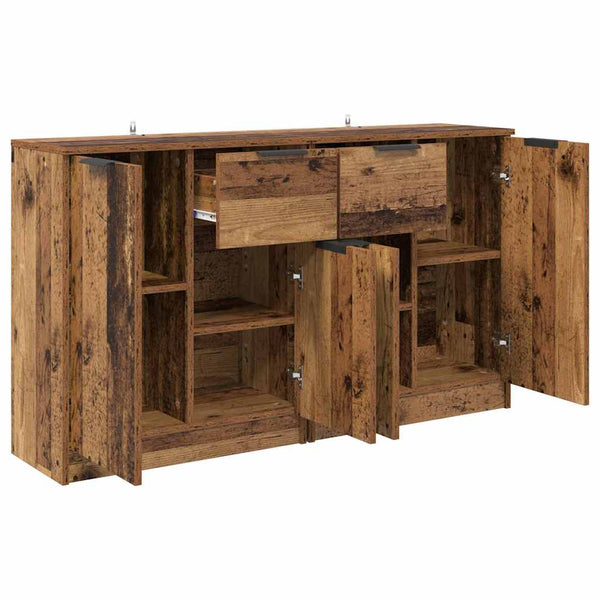 Sideboards 2er Set Altholz 60x30x70cm