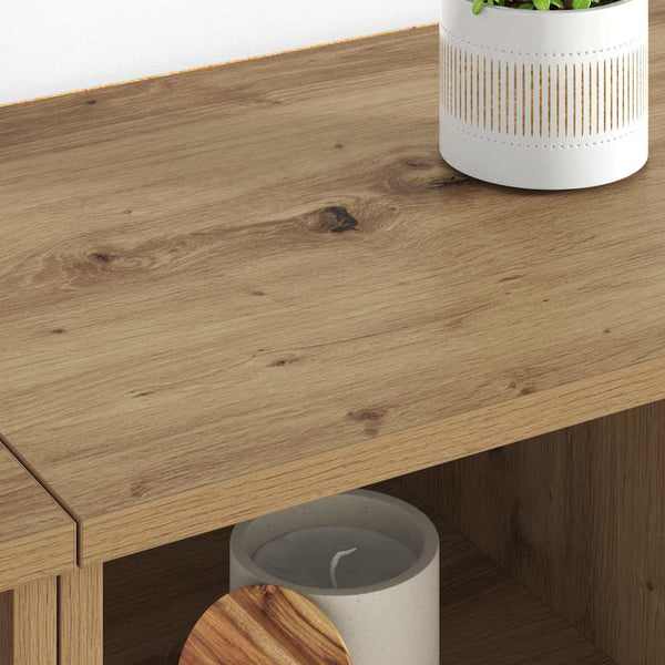 Sideboards 2er-Set Artisan Eiche 60x35x70cm