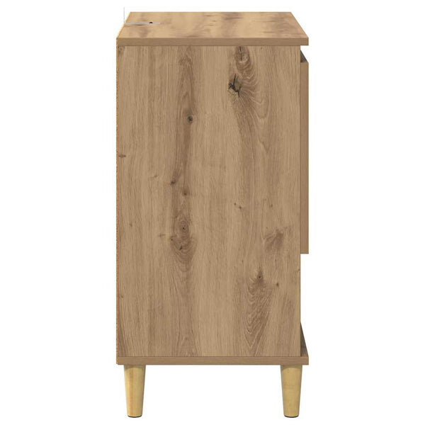 Sideboards 2er-Set Artisan Eiche 60x35x70cm