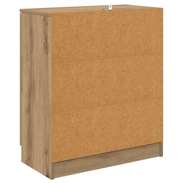 Sideboards 2er Set Artisan-Eiche 60x30x70cm