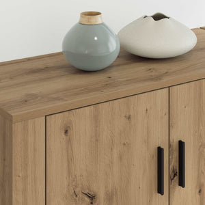 Wand TV-Schrank Set Artisan-Eiche