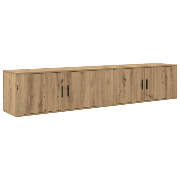 Wand-TV-Schrank Set Artisan-Eiche