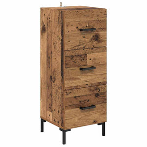 Highboard Altholz 34,5x34x180cm