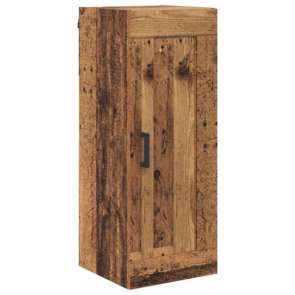Highboard Altholz 34,5x34x180cm