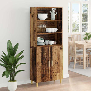 Highboard Altholz 69,5x32,5x180cm