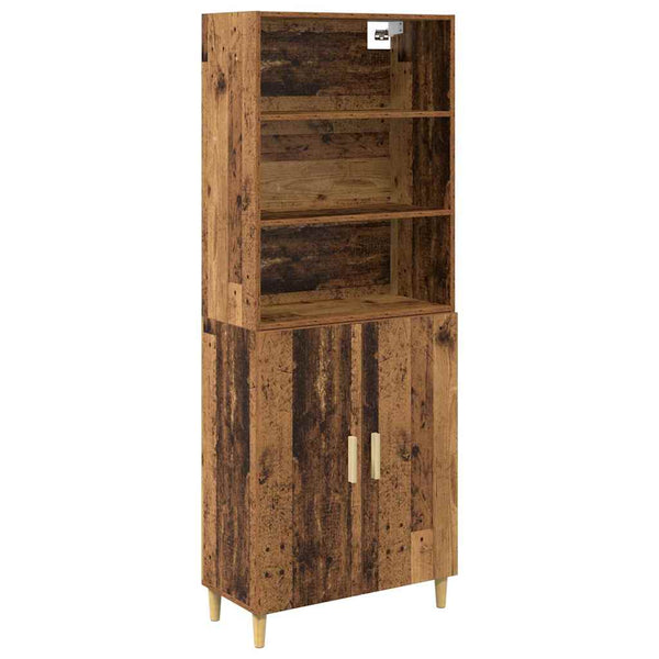 Highboard Altholz 69,5x32,5x180cm