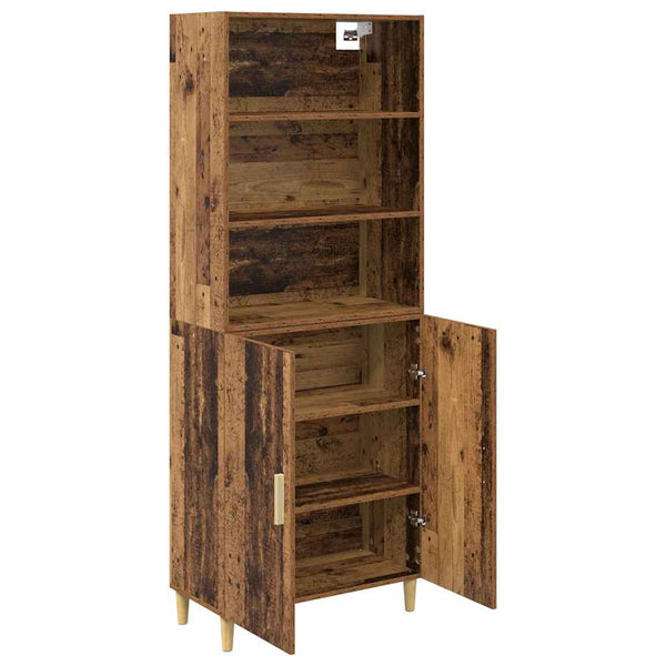 Highboard Altholz 69,5x32,5x180cm