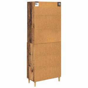 Highboard Altholz 69,5x32,5x180cm