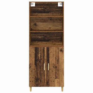 Highboard Altholz 69,5x32,5x180cm