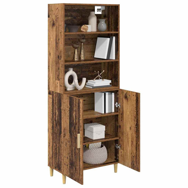 Highboard Altholz 69,5x32,5x180cm