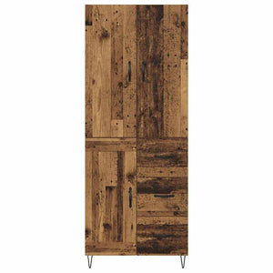 Highboard Altholz mit Schubladen (2 Stk.)