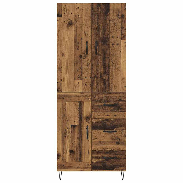 Highboard Altholz mit Schubladen (2 Stk.)