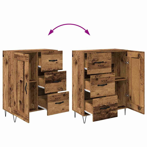 Highboard Altholz mit Schubladen (2 Stk.)