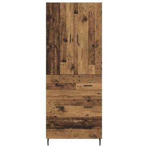 Highboard Altholz mit Schubladen