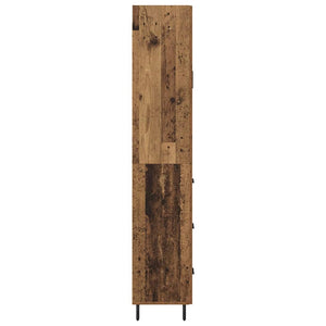 Highboard Altholz mit Schubladen