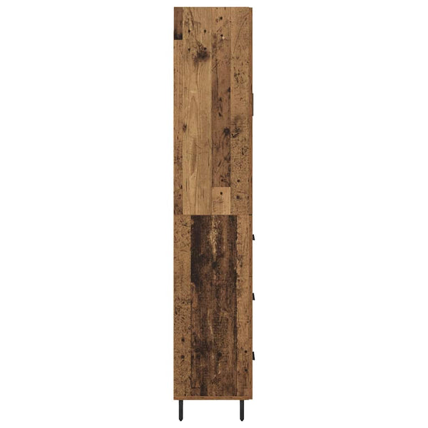 Highboard Altholz mit Schubladen