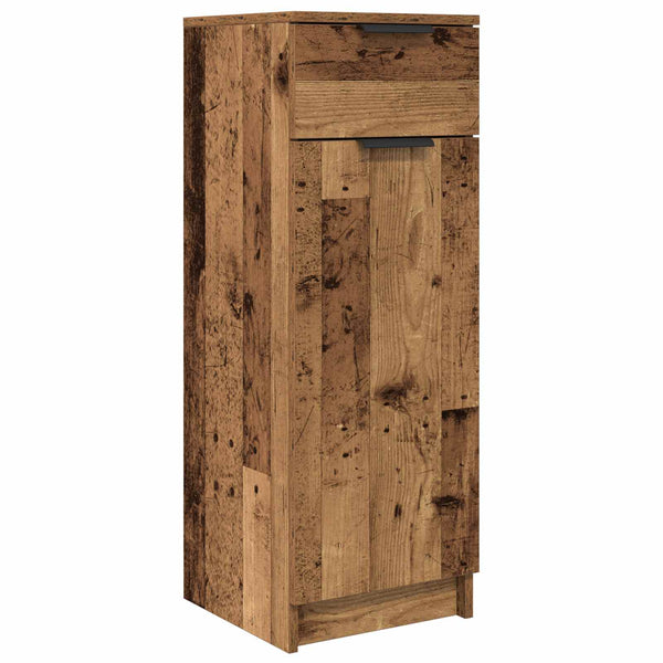 Badezimmermöbel Set 5-teilig Altholz