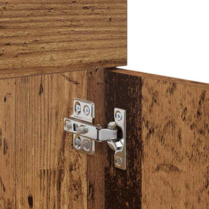 Badezimmerschrank Altholz 100 cm