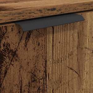 Badezimmerschrank Set Altholz Optik