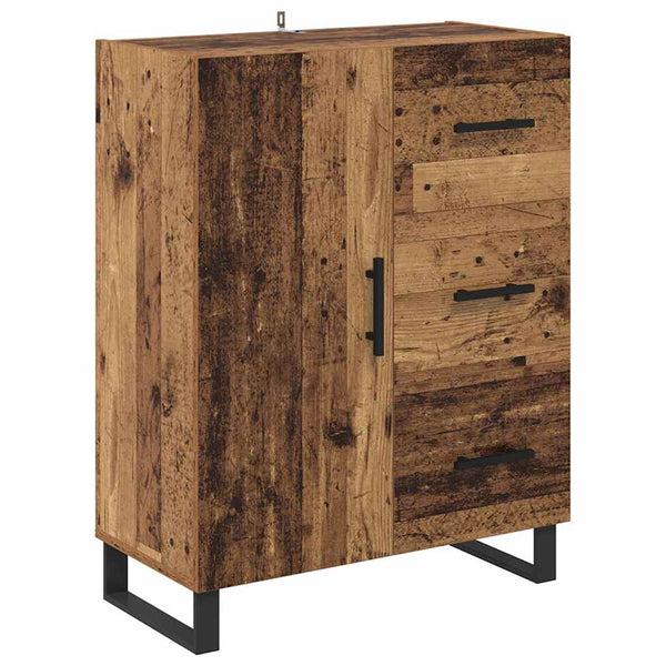 Highboard Altholz mit Schubladen 180 cm