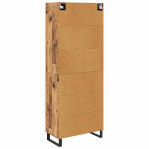 Highboard Altholz mit Schubladen 180 cm